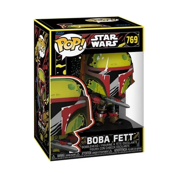 Funko POP! Star Wars: Book of Boba Fett - Boba Fett (Retro) figura