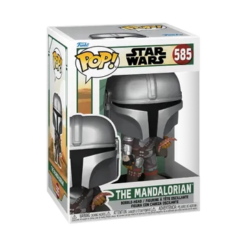 Funko POP! Star Wars: Book of Boba Fett - Mando w/pouch figura #585
