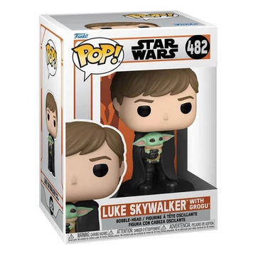 Funko POP! Star Wars: The Mandalorian - Luke w/Child figura #482