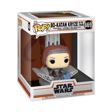 Funko POP! Star Wars: The Mandalorian – Bo Katan Kryze on throne figura #669