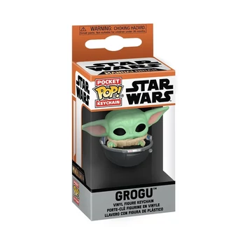 Funko POP! Star Wars: The Mandalorian – Grogu kulcstartó