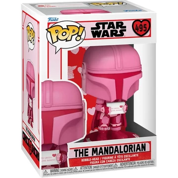 Funko POP! Star Wars: Valentines S2 - Mandalorian figura #495