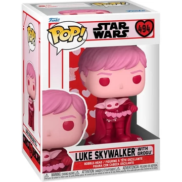 Funko POP! Star Wars: Valentines S2 - Luke & Grogu figura #494