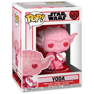 Funko POP! Star Wars: Valentines - Yoda w/Heart figura #421