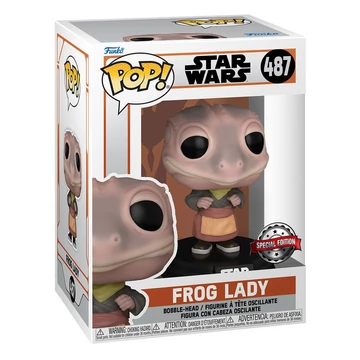 Funko POP! Star Was: The Mandalorian - Frog Lady figura #487