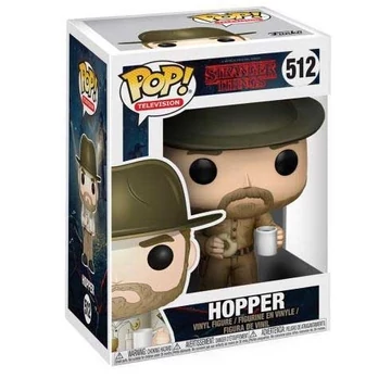Funko POP! Stranger Things - Hopper w/ Donut figura #512