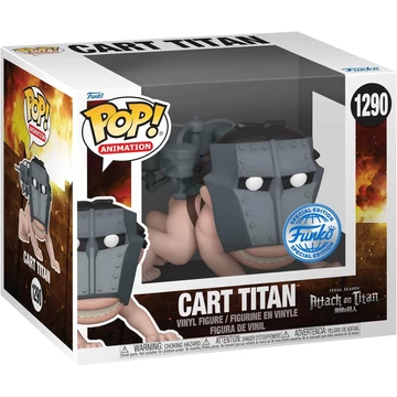 Funko POP! Super Deluxe: Animation: Attack On Titan - Cart Titan figura #1290
