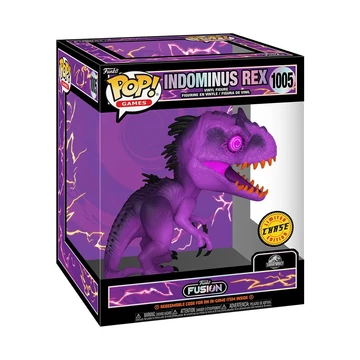 Funko POP! Super: Funko Fusion - Indominus Rex figura chase