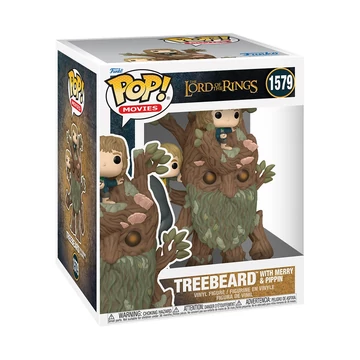 Funko POP! Super: Lord of the Rings - Treebeard w/Mary & Pip figura