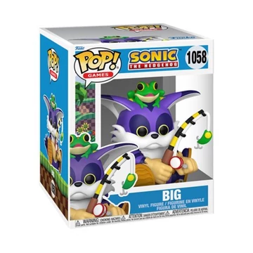 Funko POP Super Sonic - Big the Cat wFroggy figura
