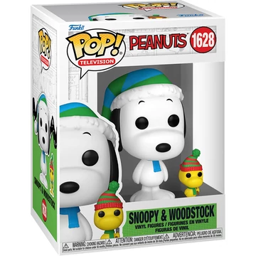 Funko POP! Television: Peanuts - Snoopy & Woodstock figura #1628