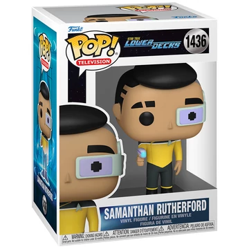 Funko POP! Television: Star Trek Lower Decks - Samanthan Rutherford figura #1436