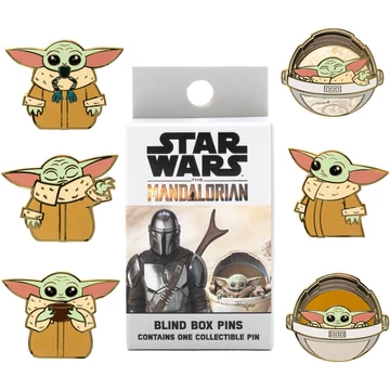 Funko POP! The Mandalorian blind pin kitűző
