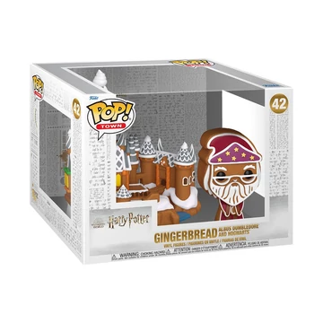 Funko POP! Town: Harry Potter: Gingerbread - Dumbledore & Hogwarts figura