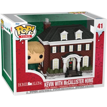 Funko POP! Town: Home Alone - Kevin w/Home figura