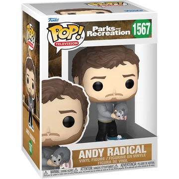 Funko POP! TV: Parks and Recreation 15th - Andy Radical figura