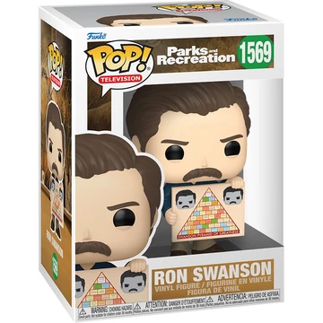 Funko POP! TV: Parks and Recreation 15th - Ron figura