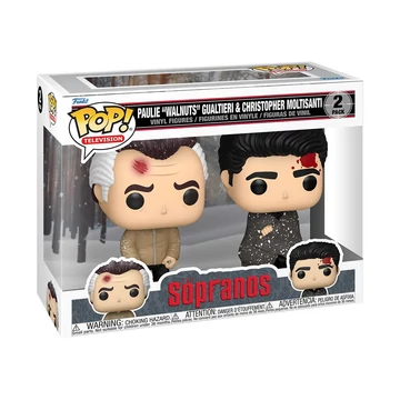 Funko POP! TV: Sopranos S3 - Paulie&Christopher 2PK figura