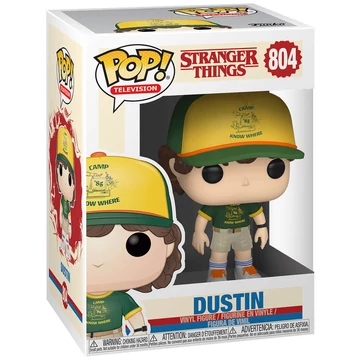 Funko POP! TV: Stranger Things - Dustin (At Camp) figura