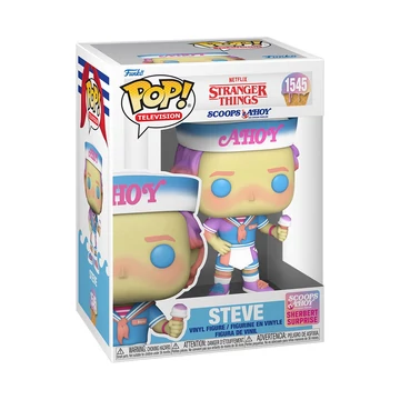 Funko POP! TV: Stranger Things - Steve(Scoops Ahoy) figura