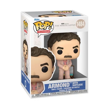 Funko POP! TV: White Lotus - Armond w/Suitcase figura