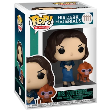 Funko POP!&amp;Buddy: His Dark Materials - Mrs. Coulter with Ozym figura #1111