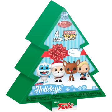 Funko Pocket POP! Rudolph - Tree Holiday Box figura