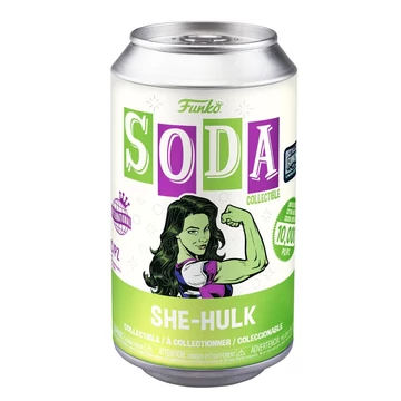 Funko Soda: Clover - She-Hulk (super suit) figura