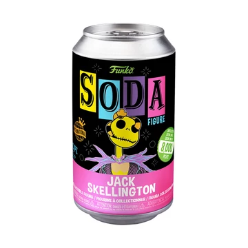 Funko Soda: Disney: The Nightmare Before Christmas - Jack figura (Black Light)
