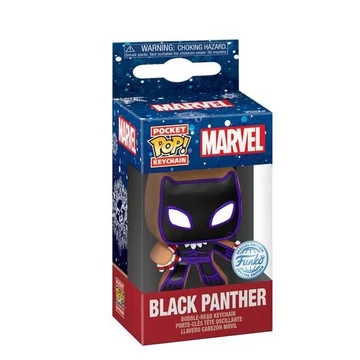 Funko POP! Holiday: Marvel Black Panther kulcstartó