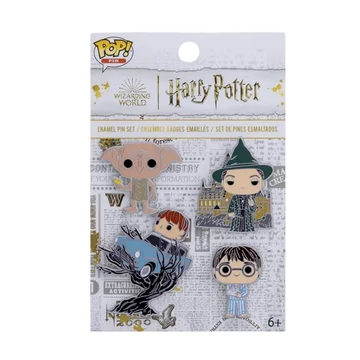 Funko POP! 4Pack: HP Anniversary - Chamber of Secrets Enamel Pin kitűző