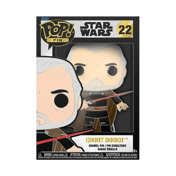 Funko POP! Disney: Star Wars - Count Dooku #22 Large Enamel Pin