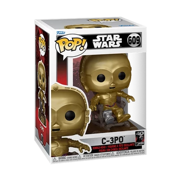 POP Star Wars: Return of the Jedi 40th - C3P0 in chair figura #609