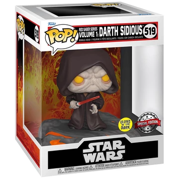 Funko POP! Deluxe Disney: Star Wars Sith - Red Saber Series Volume 1: Darth Sidious figura #519