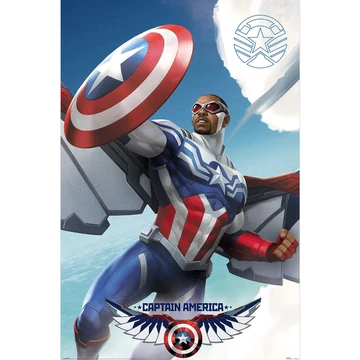 MARVEL (CAPTAIN AMERICA FLYING) MAXI poszter