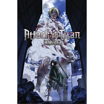 Attack on Titan S3 (FEMALE TITAN APPROACHES) maxi poszter