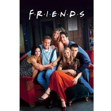 FRIENDS IN CENTRAL PERK poszter