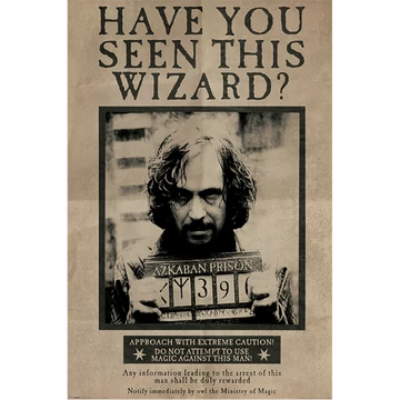 Harry Potter (Wanted Sirius Black) maxi poszter