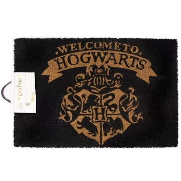 Harry Potter (Welcome to Hogwarts) fekete 37X55 lábtörlő