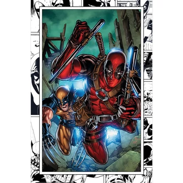 Marvel Comics (WOLVERINE &amp; Deadpool) maxi poszter