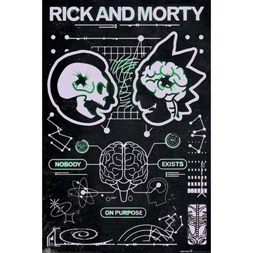 Rick and Morty (CLASSRICKAL) maxi poszter