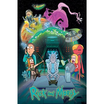 Rick and Morty (TOILET ADVENTURE) maxi poszter
