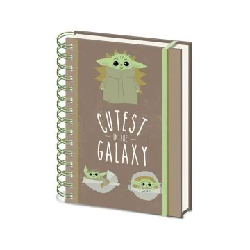 STAR WARS: THE MANDALORIAN (CUTEST IN THE GALAXY) A5 NOTEBOOK