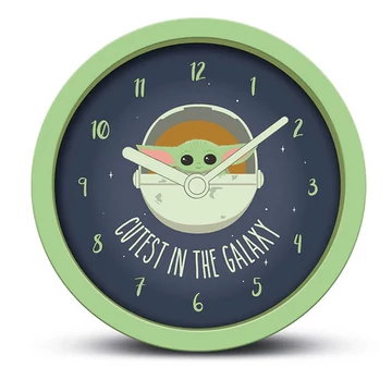 STAR WARS: THE MANDALORIAN (CUTEST IN THE GALAXY) DESK CLOCK