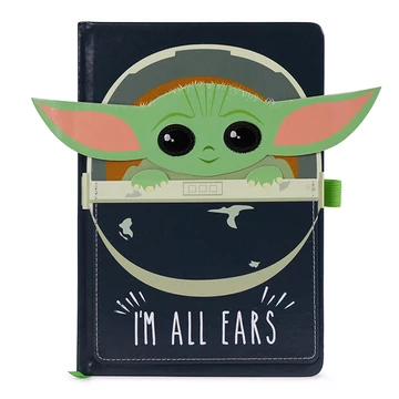 STAR WARS: THE MANDALORIAN (I'M ALL EARS CRIBS) NOVELTY NOTEBOOK
