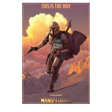 Star Wars: The Mandalorian (On the run) maxi poszter