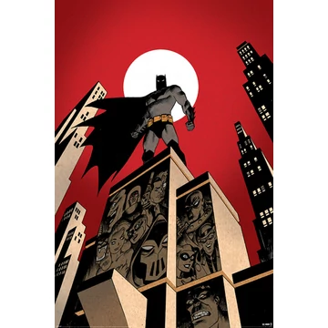 The Batman (Villian Skyline) maxi poszter