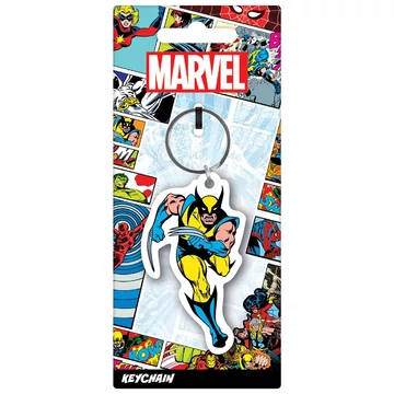 MARVEL COMICS (WOLVERINE) RUBBER kulcstartó