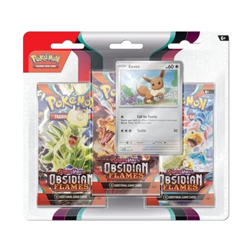Pokemon: Scarlet & Violet 3 Obsidian Flames 3-Pack