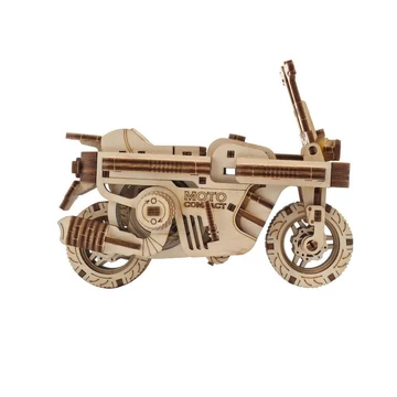 UGEARS Moto compact összecsukható robogó - mechanikus modell